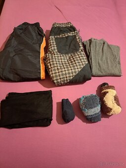 Balík dětského oblečení pro kluka, vel. 116-128,  32 ks - 4