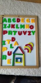 magnetická tabule, Stolní hra, zvířata mix, mikádo, kytara - 4