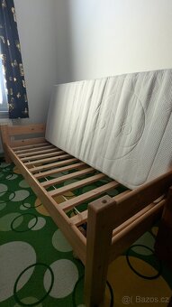 Smrková postel jednolůžko - 4