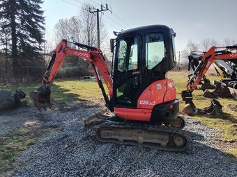 Minibagr Kubota U20-3 2300kg Roztah, podvozek - 4