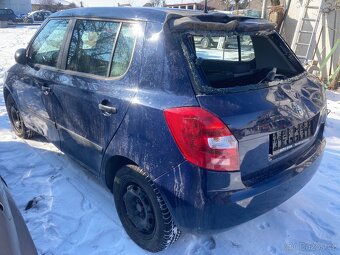 Škoda Fabia 2012 1.2 HTP CGPB 44KW LF5A MODRÁ VEŠKERÉ DÍLY - 4