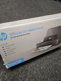 Nová mobilní barevná tiskárna HP OfficeJet 202 - 4