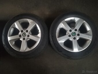 Alu kola originál Škoda Octavia II - 4