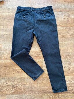 Černé kalhoty- rifle H&M , W30, M-L - 4