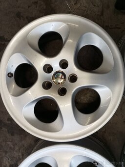 Použité alukola Alfa Romeo 6,5J16 5X98 ET 41,5 - 4