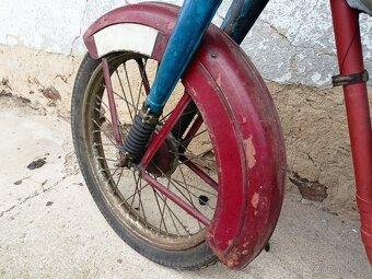 ČZ 125c export červena verze - 4