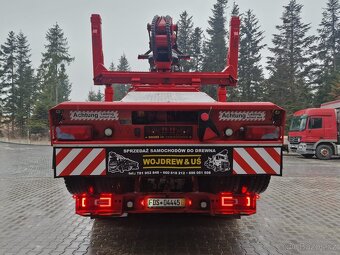 Lesovoz LESOVÚZ Scania V8 R580 do drewna lasu stos dłużyca - 4