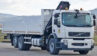Volvo FE 320 - 6x2 – Valník + HR-HIAB 144 B - 2 HIDUO - 4
