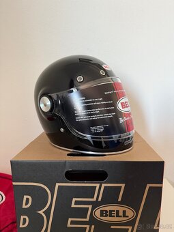 Prilba- Bell Bullitt gloss black - NOVÁ Veľkosť S - 4