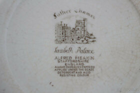 Anglický porcelán od Alfred Meakin - talíř - 4