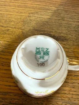 Sada čajových šálků - porcelánka Stará Role - 4