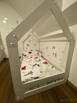 Dětská domečková postel - 4