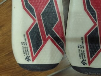 Dětské lyže vel. 90 s vázáním Atomic - 4