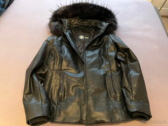 Kožená bunda Kara, málo nošená, vel. 38 - 4