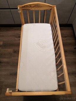 Prodám detskou postylku 90x40 cm - 4