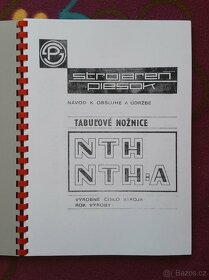 Návody tab. nůžek NTC, NTE, NTH - 4
