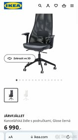 kancelářská židle Ikea Jarvfjallet - 3 ks - 4