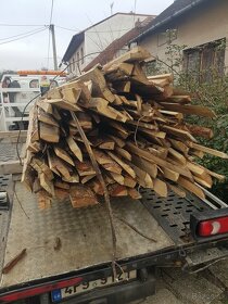 Palivové dřevo-balíky,odřezky krajinky 1,0x1,2 m délka 4 m - 4