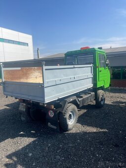 Multicar M25 – 4x4 třístranný sklápěč po rozsáhlém servisu - 4