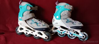Dětské rostoucí inline brusle Oxelo 29-32 - 4