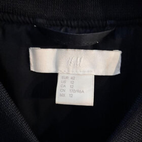 Černý bomber H&M - 4