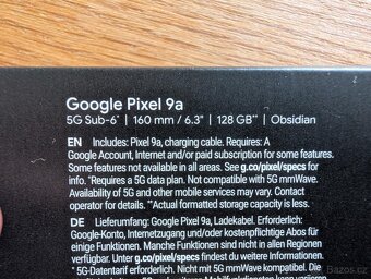 Chytrý telefon Google Pixel 9a - 4