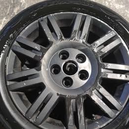Alu disky+pneu 6,5x17, 5x108, ET 52,5 + pneu 205/50 R17 - 4