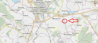 Prodej pozemku pro bydlení, 3493 m2, Jičín - Robousy - 4
