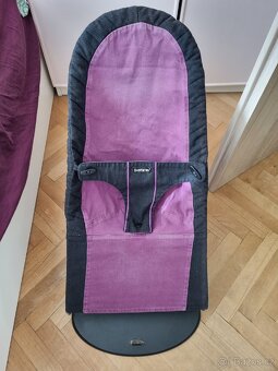 Houpátko BabyBjorn original fialovo černé - 4