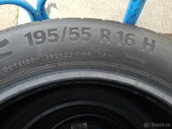 Demo letní pneumatiky Continental 195/55 R16 87H - 4