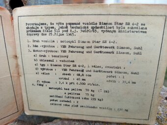 Prodám Simson Star - 4