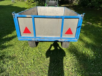 Vozík za malotraktor ,Hydraulický ,vlečka - 4