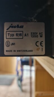 Švýcarský kávovar Jura Impressa Evolution Ultra-typ 616 - 4