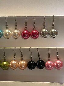 Naušnice velké perle - 4