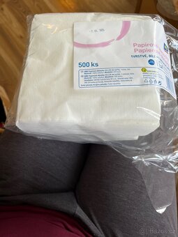 Jednorázové příbory,talířky,brčka,ubrousky - 4