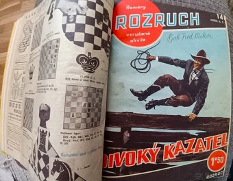 10 x vázaný starý časopis Rozruch 5.. - 4