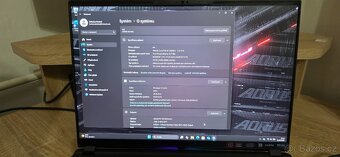 Prodám notebook Gigabyte AORUS 16X ASG - 4