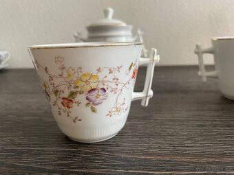 Porcelánový čajový set art deko 1920 - 4