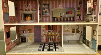 Domeček pro panenky cena dohodou. - 4