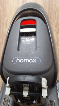 Dětská cyklosedačka HAMAX CARESS šedá/červená - 4