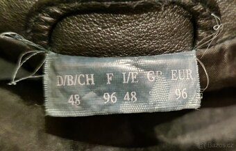 Stylové kožené sako zn. STEVE vel. 48 - 4