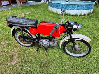 Jawa 23 Mustang bez TP, červený původní 7. - 4