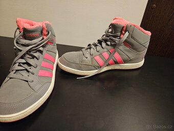 adidas - dětské dívčí kotníkové boty, velikost 37 - 4