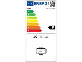 Televize Orava LT-617 / LED / 1920×1080 px / 22"(56cm) / Fu - 4