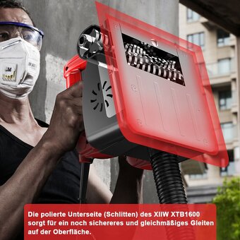 Ubírací fréza 1600W na beton a zdivo - nepoužitá - 4