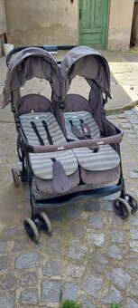 Kočárek pro dvojčata Joie Aire Twin Dark Pewter 2022 - 4