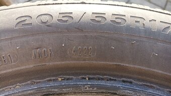 205 55 17 Dunlop wintersport 5 zimní 2 kusy - 4