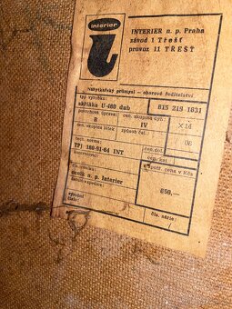 Komoda Jirotka 60.léta. Světlý dub. - 4