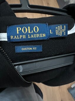 Polo Ralph Lauren mikina – černá, s kapucí, se zipem (L) - 4