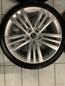 Alu kola Škoda R18 5X112 ZIMNÍ PNEU 225/40 R18 SIRIUS - 4